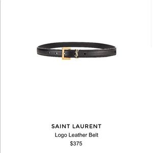 Saint Laurent belt size 70 NWT pet free smoke free home